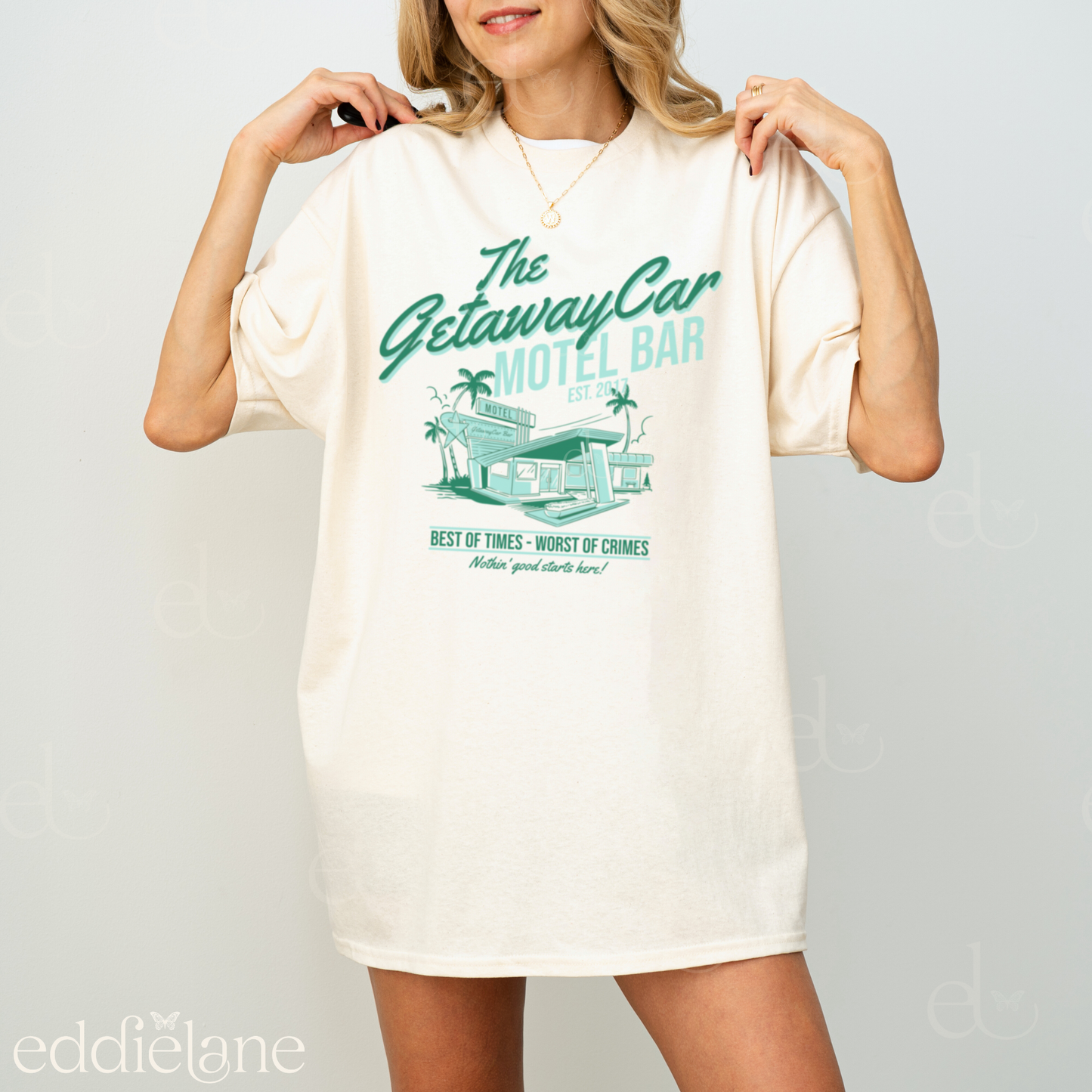 The Getaway Car Motel Bar Tee