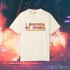 A white t-shirt that says "i dropped my pencil"
i dropped my pencil t-shirt white