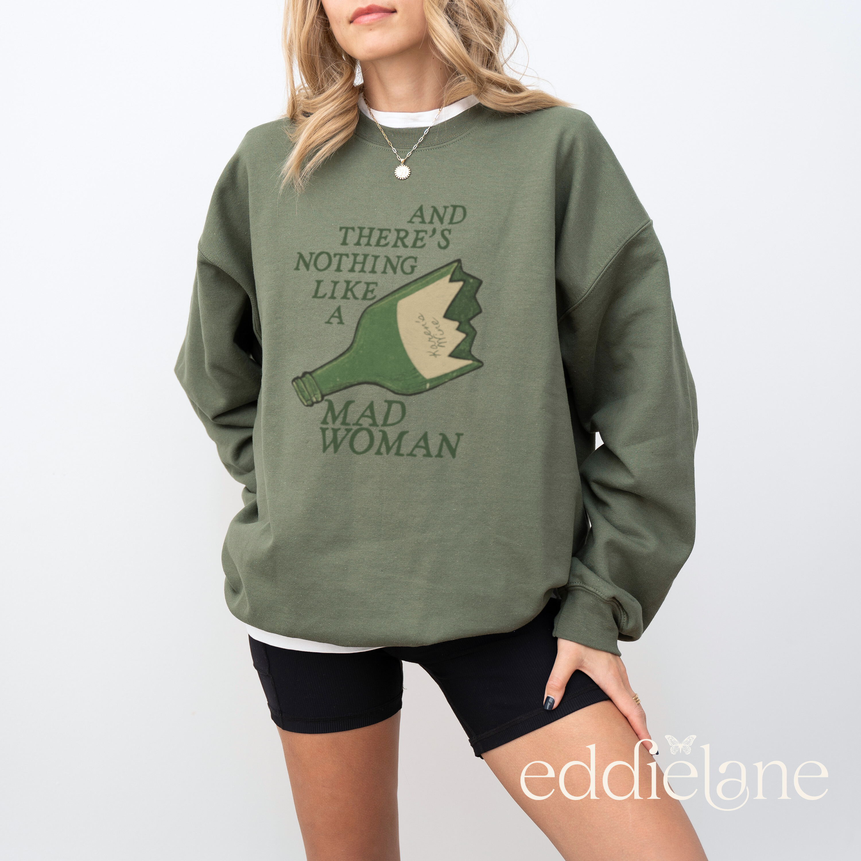The Mad Woman Wine Crewneck