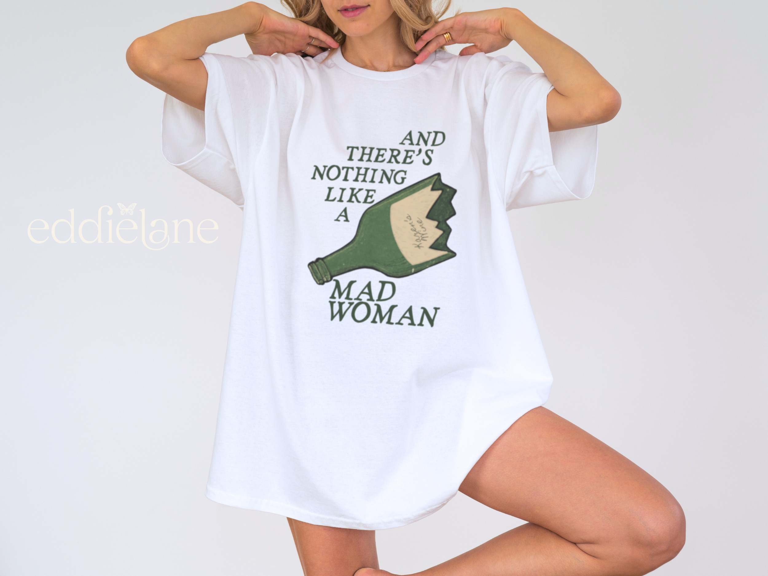 The Mad Woman Wine Tee