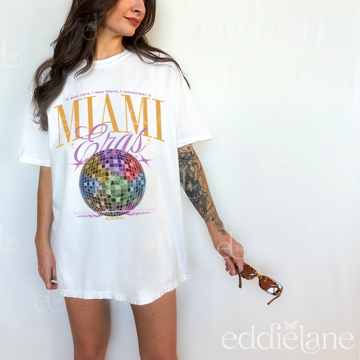 The Miami Night 2 Mirrorball Eras Tee