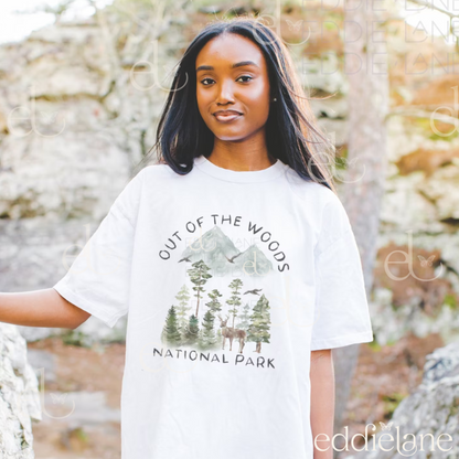 The Out Of The Woods National Park Tee