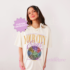 The Personalized Discoball Tee