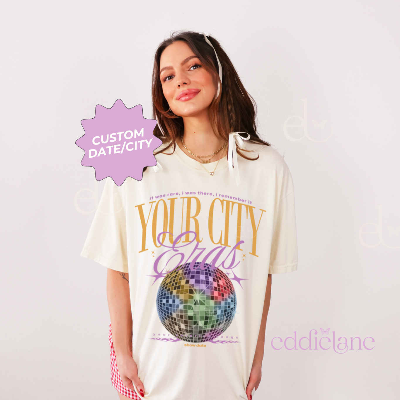 The Personalized Discoball Tee