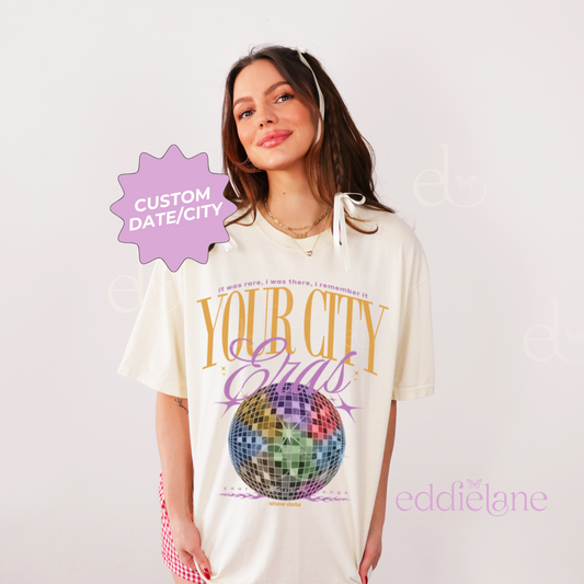 The Personalized Mirrorball Eras Tee